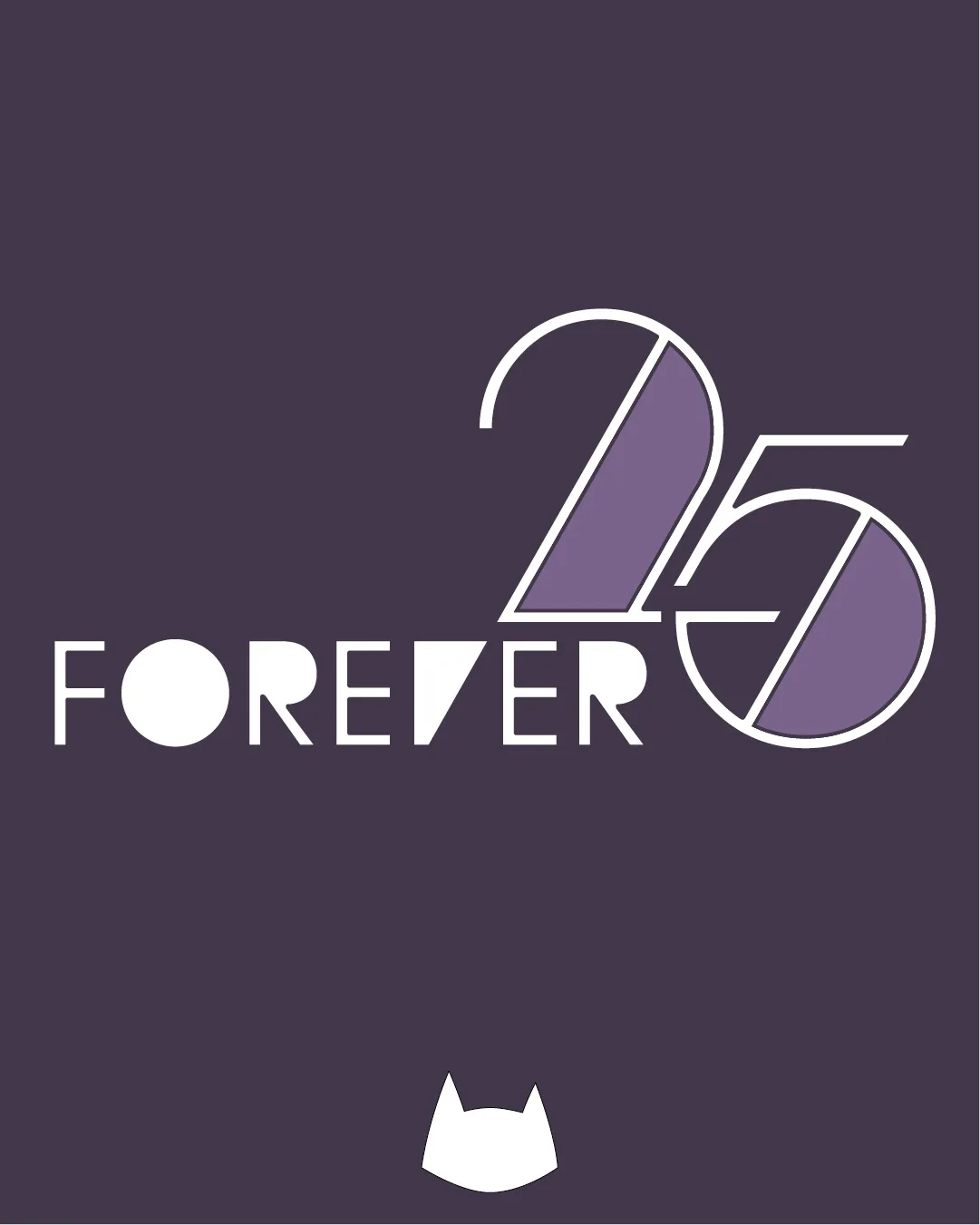 FOREVER 25 curated by Mila Stern & Esther Silex at Kater Club flyer