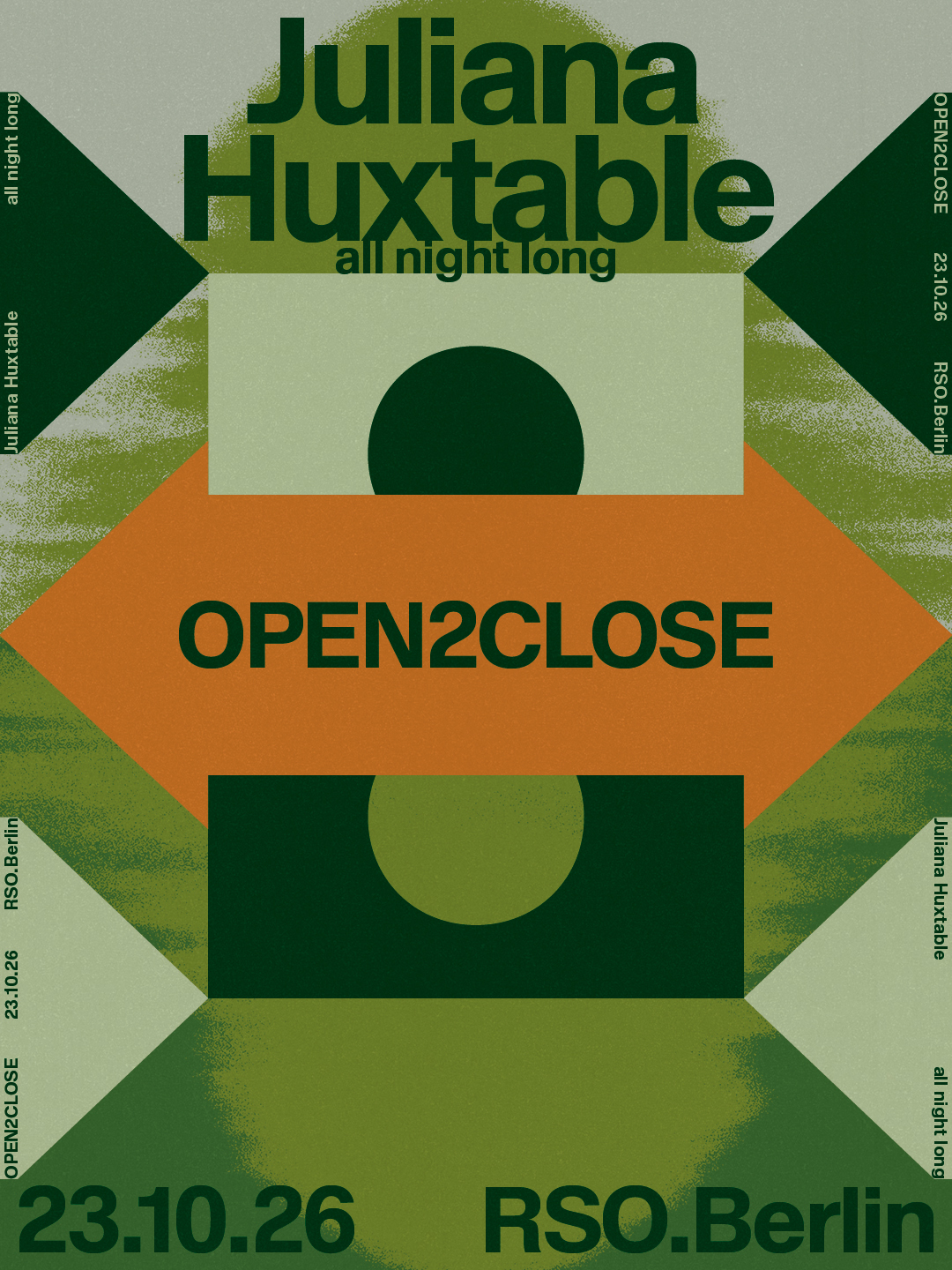 Open2Close: Juliana Huxtable all night long at RSO.BERLIN flyer