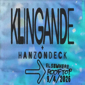 Klingande, hanzondeck at Elsewhere flyer