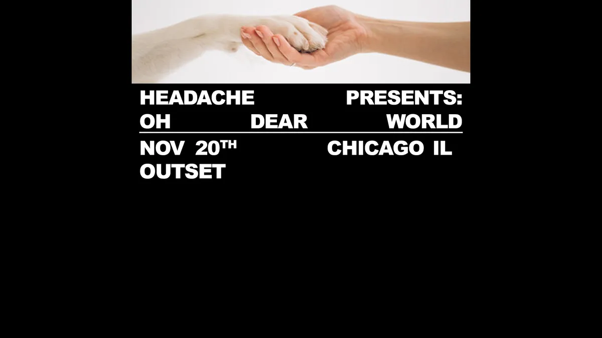 Headache at Outset flyer