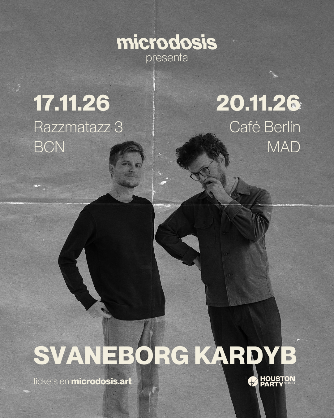 Svaneborg Kardyb en microdosis - Razzmatazz 3, Barcelona at Razzmatazz 3 flyer