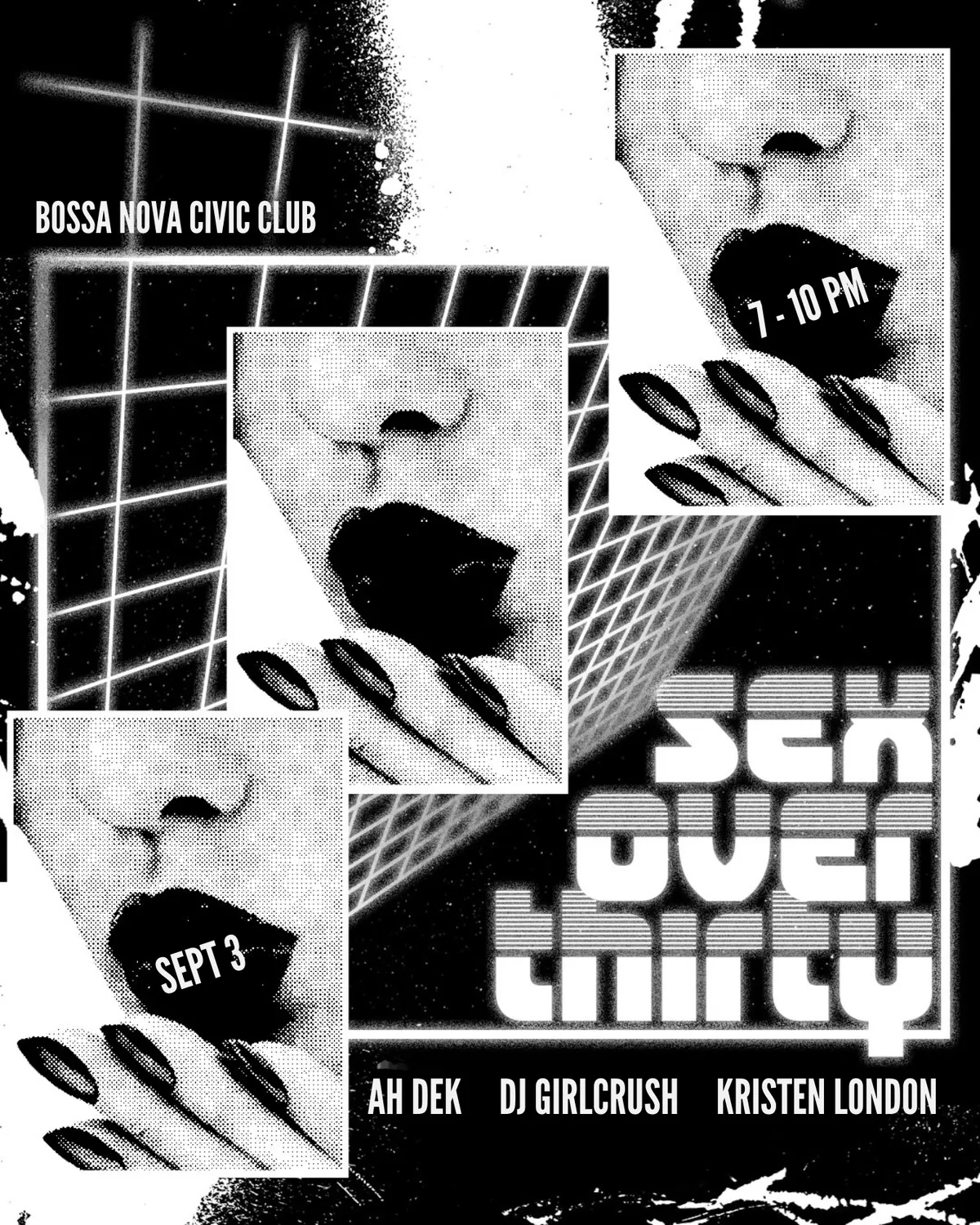 Happy Hour: Sex Over Thirty at Bossa Nova Civic Club flyer