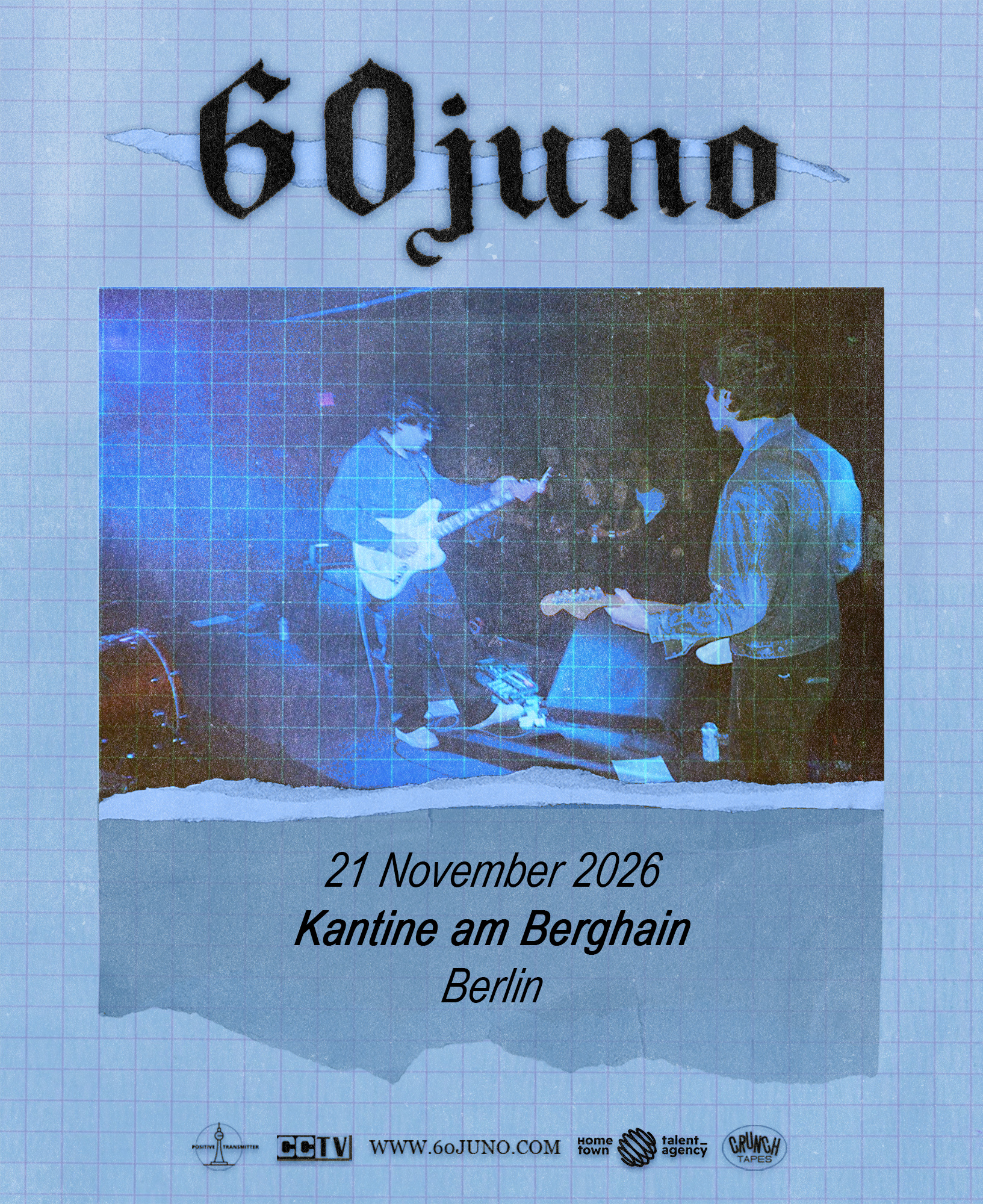 60 juno (US / live) at Kantine am Berghain flyer