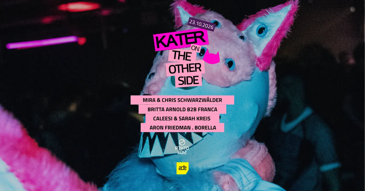 Kater on THE OTHER SIDE at THE OTHER SIDE flyer