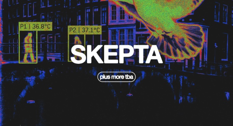 Skepta pres. Más Tiempo at Warehouse Elementenstraat flyer