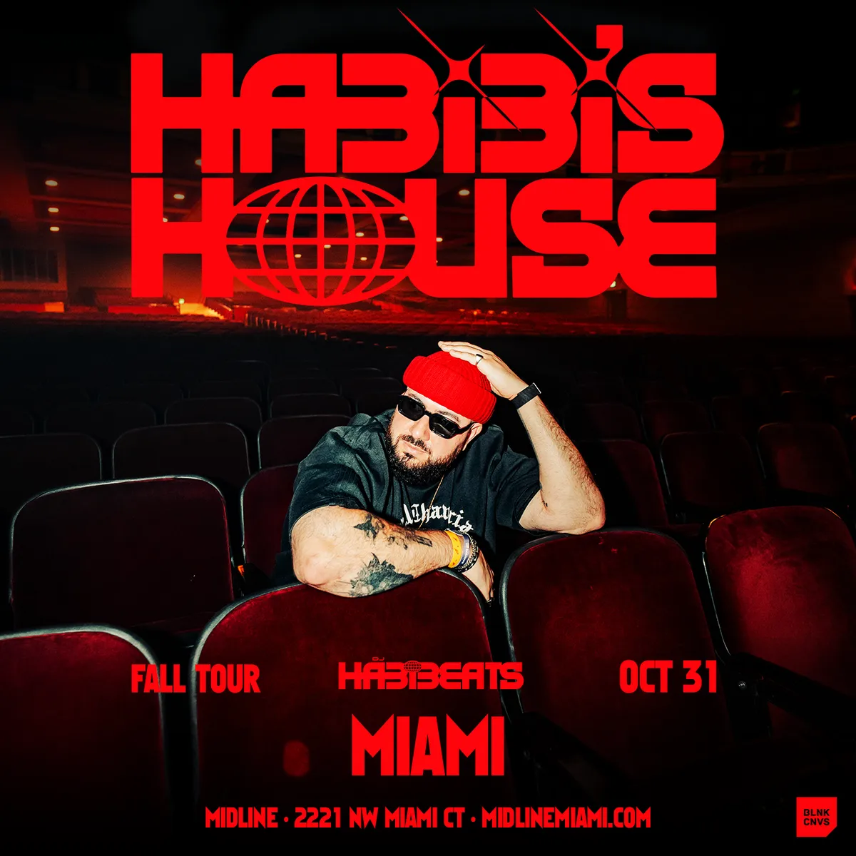 DJ Habibeats MIAMI at Midline Miami flyer