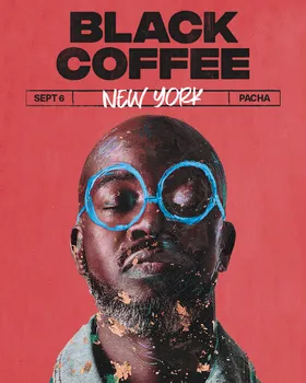 Black Coffee at Pacha New York flyer