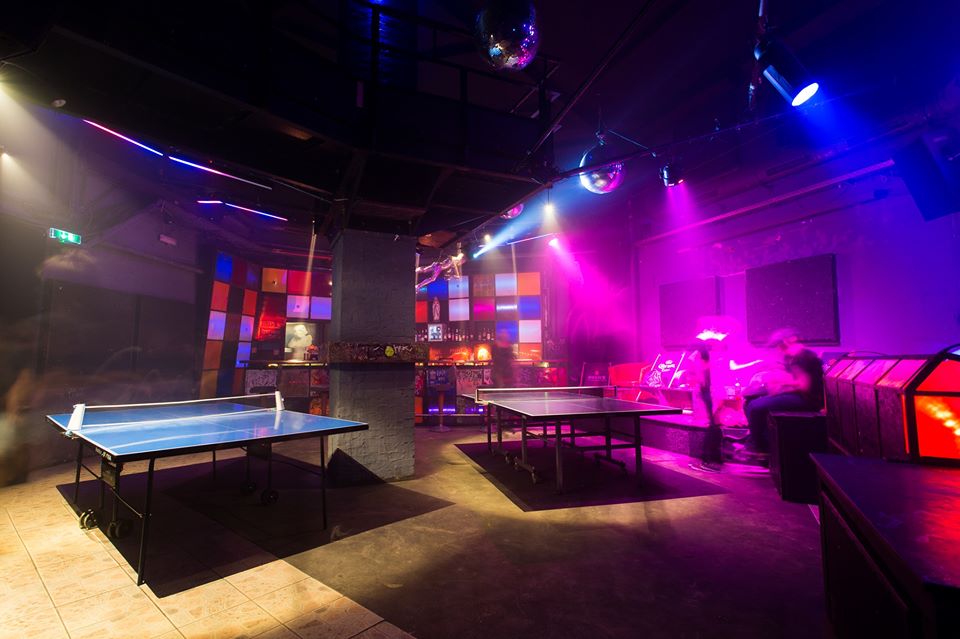 Open Decks & Tischtennis at Humboldthain Club flyer