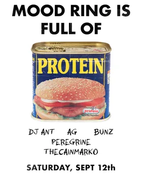 Protein at Mood Ring flyer