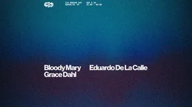Eduardo de la Calle, Bloody Mary, Grace Dahl at Signal flyer