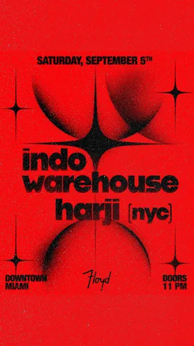 Indo Warehouse at Floyd Miami flyer