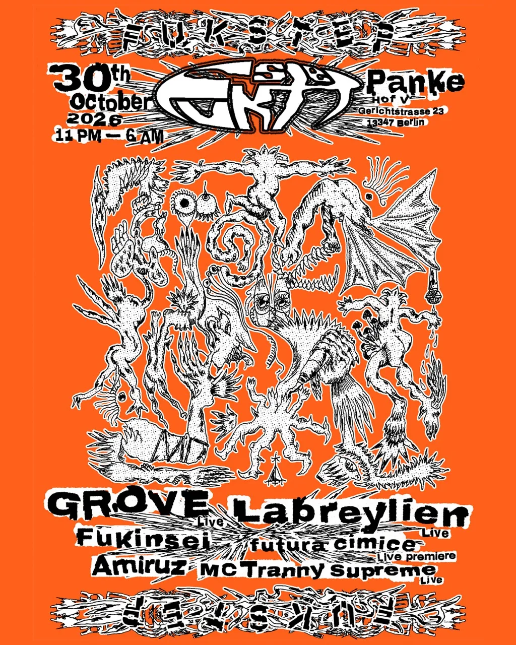 FUKSTEP at Panke flyer