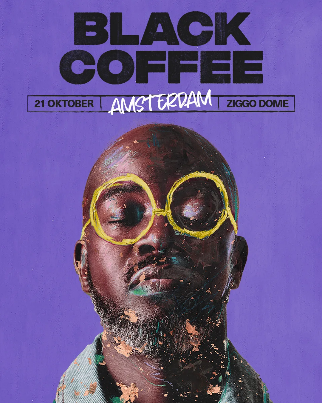 Black Coffee at Ziggo Dome flyer