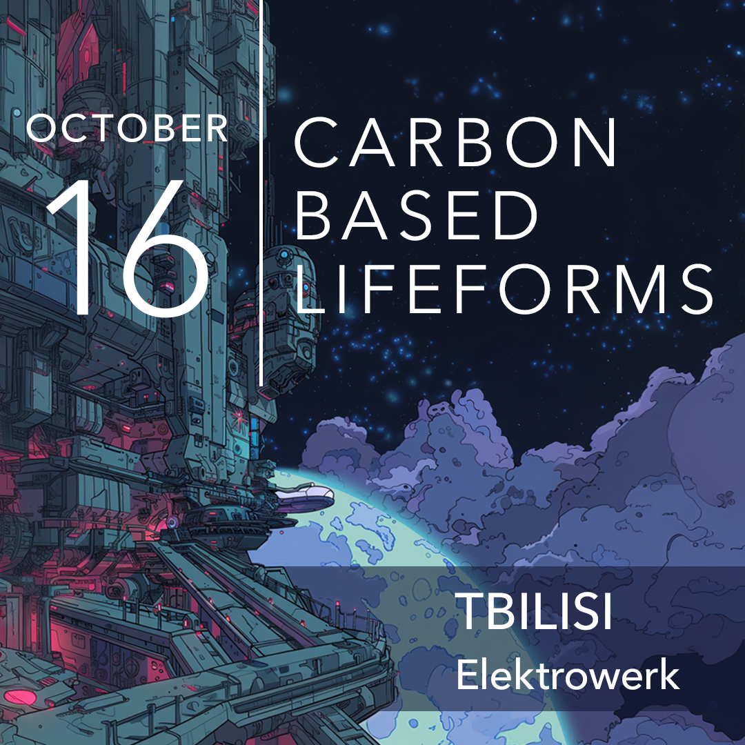 Carbon Based Lifeforms - Tbilisi - 16.10.26 -Elektrowerk at Elektrowerk flyer