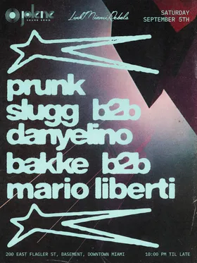 Prunk at Jolene Downtown Miami flyer