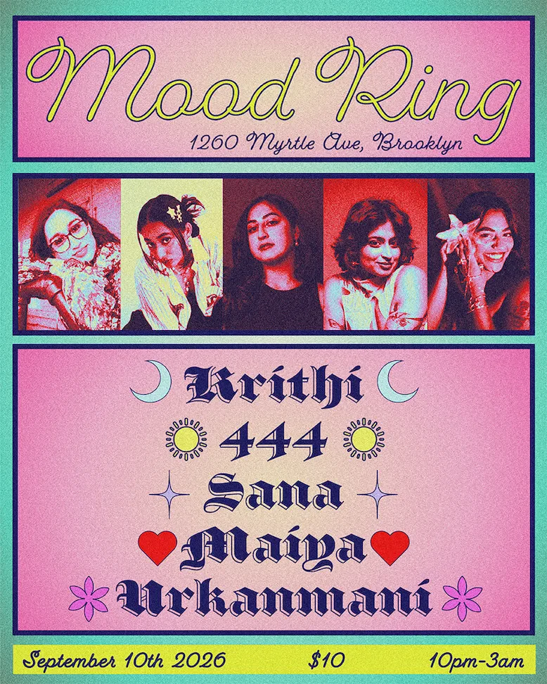 Krithi, 444, Sana, Maiya, Urkanmani at Mood Ring flyer