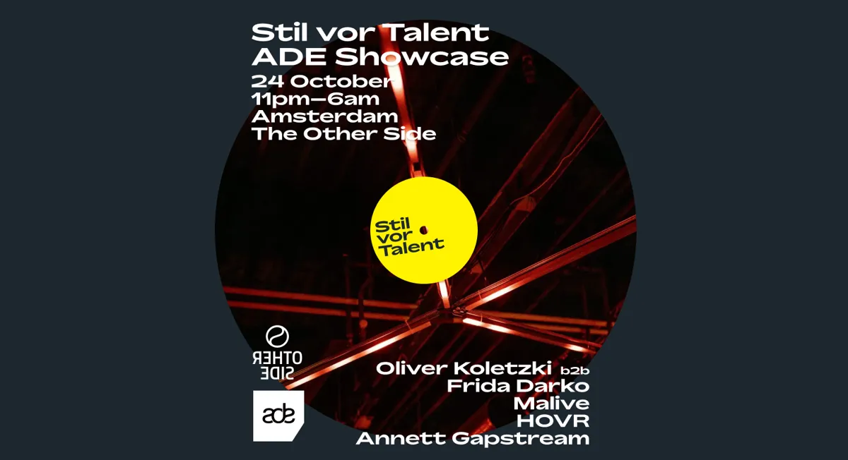 Stil vor Talent ADE Showcase at THE OTHER SIDE flyer