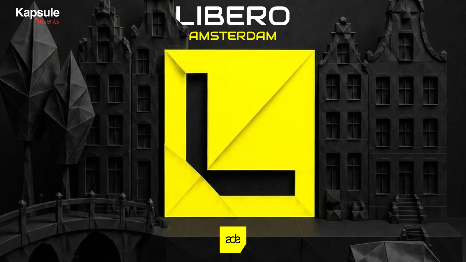 Kapsule presents LIBERO at ADE at Toekomstmuziek flyer