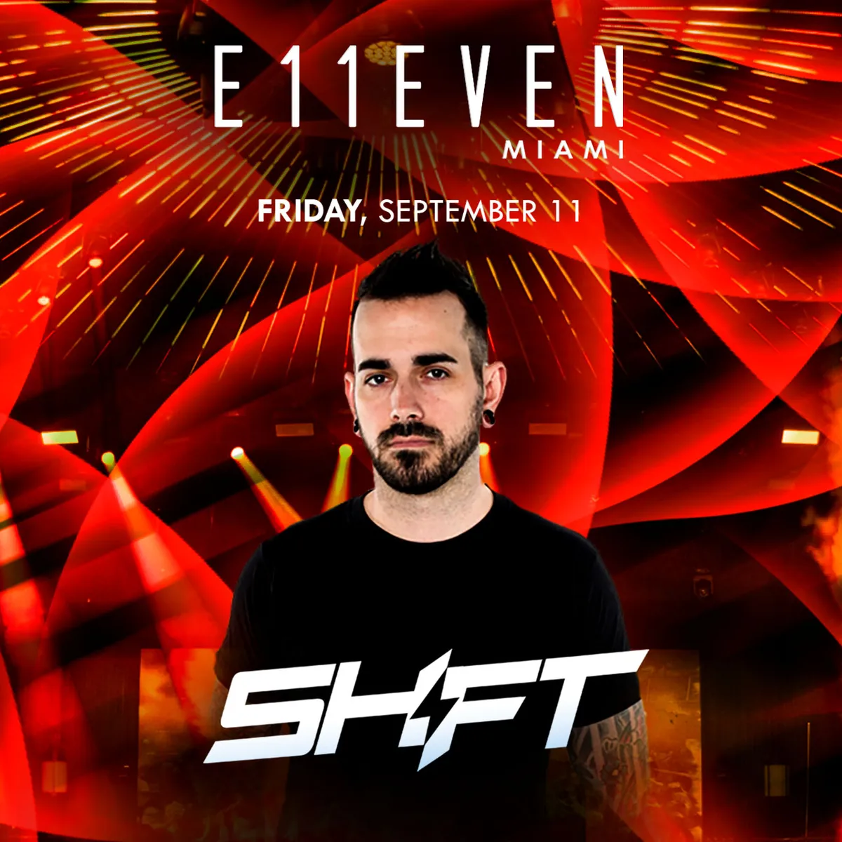 Shift at E11EVEN MIAMI flyer