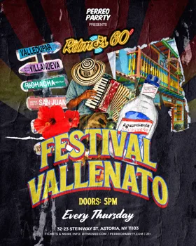 Ritmos: Festival de Vallento Colombian Latin Party NYC at Ritmos 60 flyer