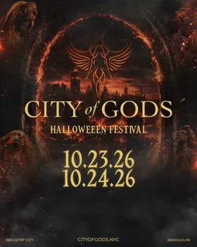 City of Gods Festival: Night 1 at Industry City flyer