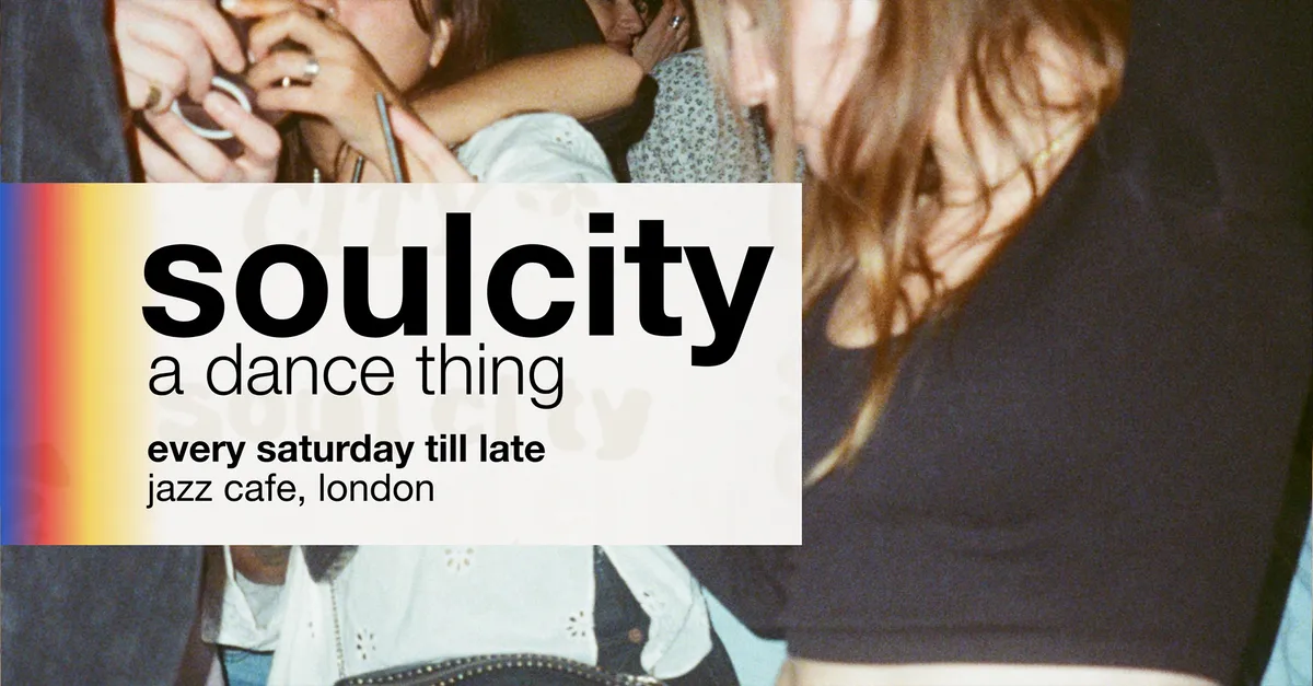 soulcity on halloween (tix sold out) at Jazz Cafe flyer