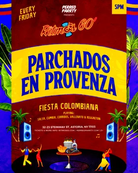 Ritmos: Parchados En Provenza - Colombian Salsa, Vallenato Reggaeton Party at Ritmos 60 flyer