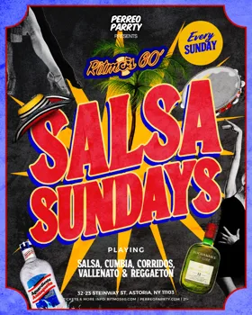 Ritmos: Salsa Sundays Colombian Latin Dance Party NYC at Ritmos 60 flyer
