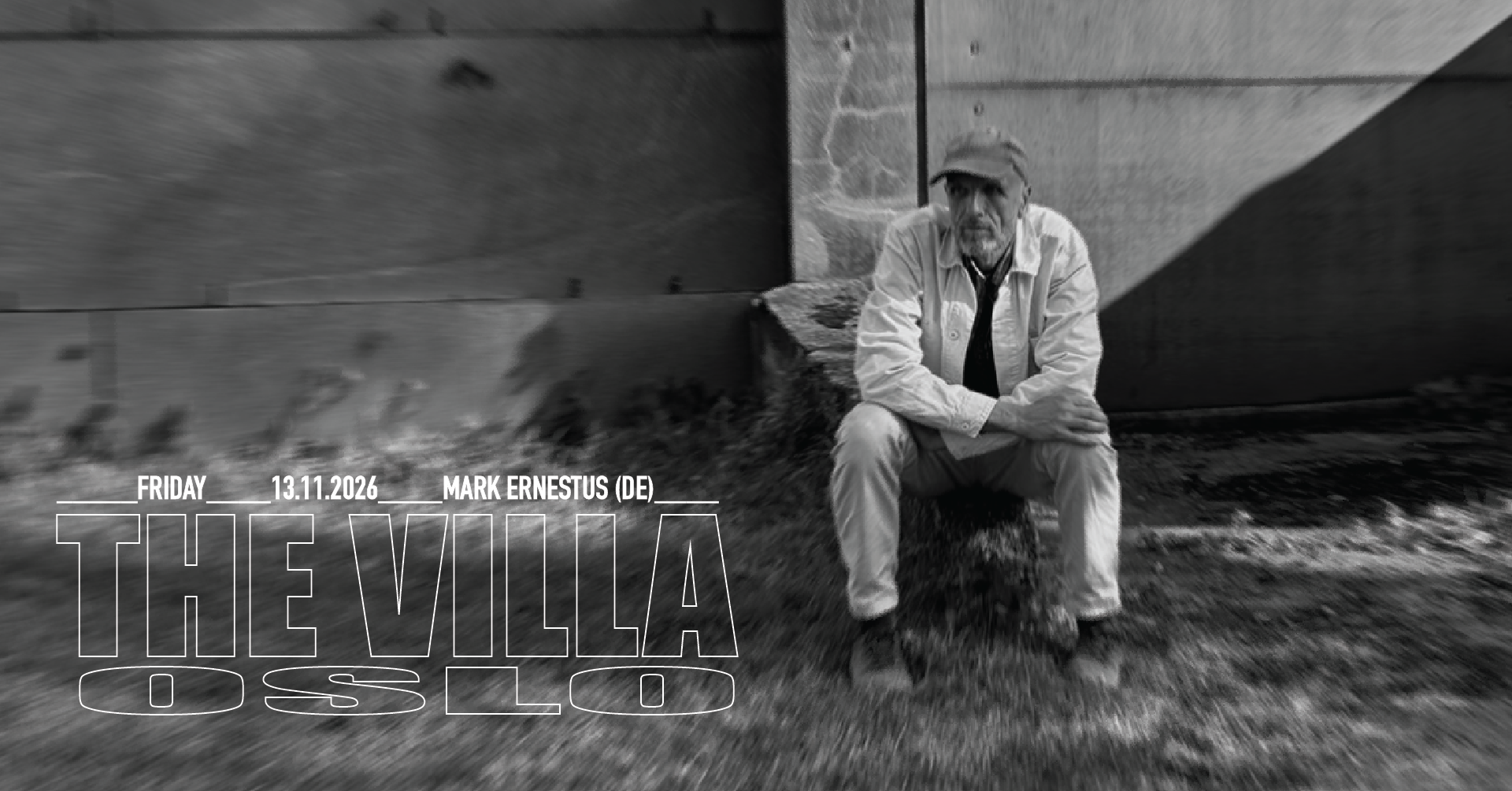 Mark Ernestus (DE / Basic Channel) - 3 Hours at The Villa flyer