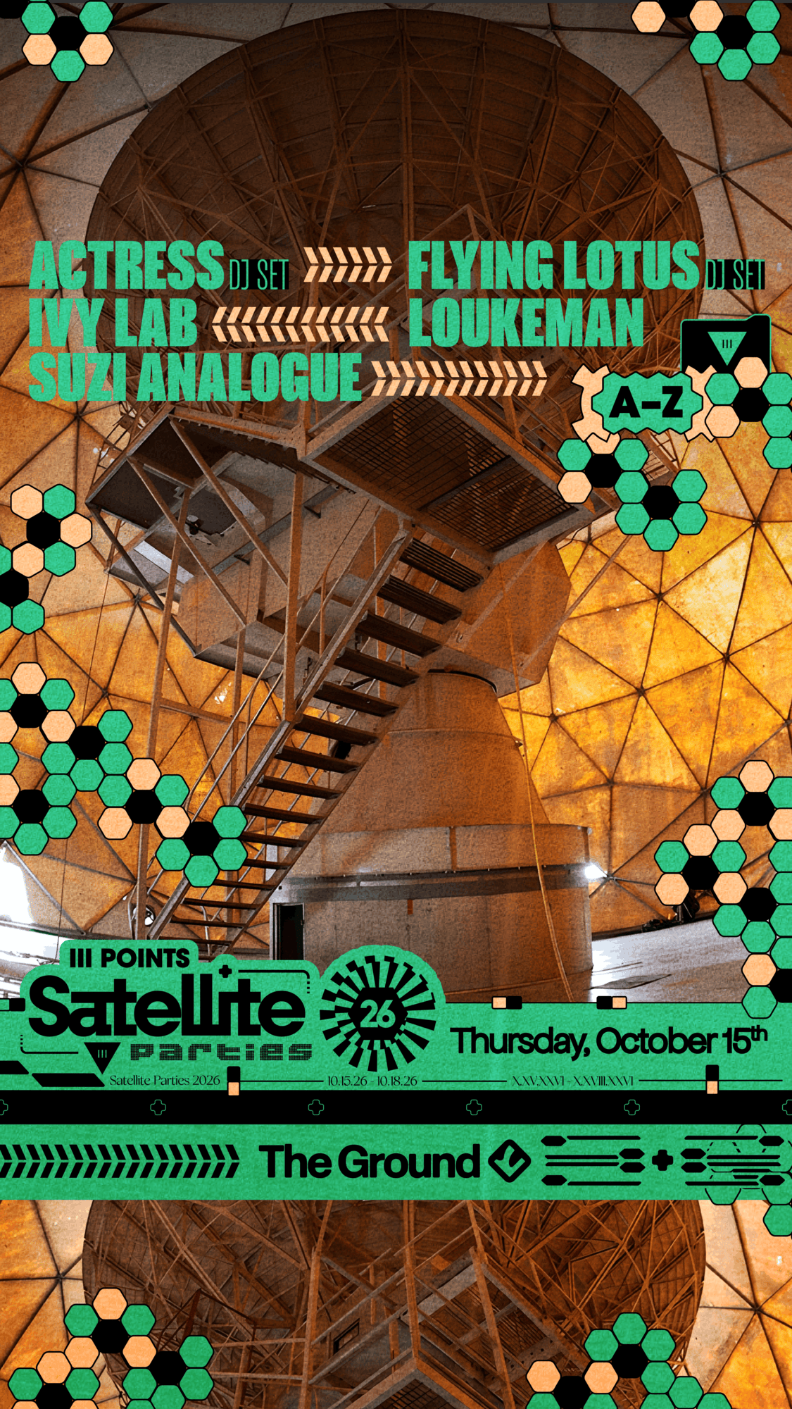 Satellite: Flying Lotus (DJ Set) More at CLUB SPACE flyer