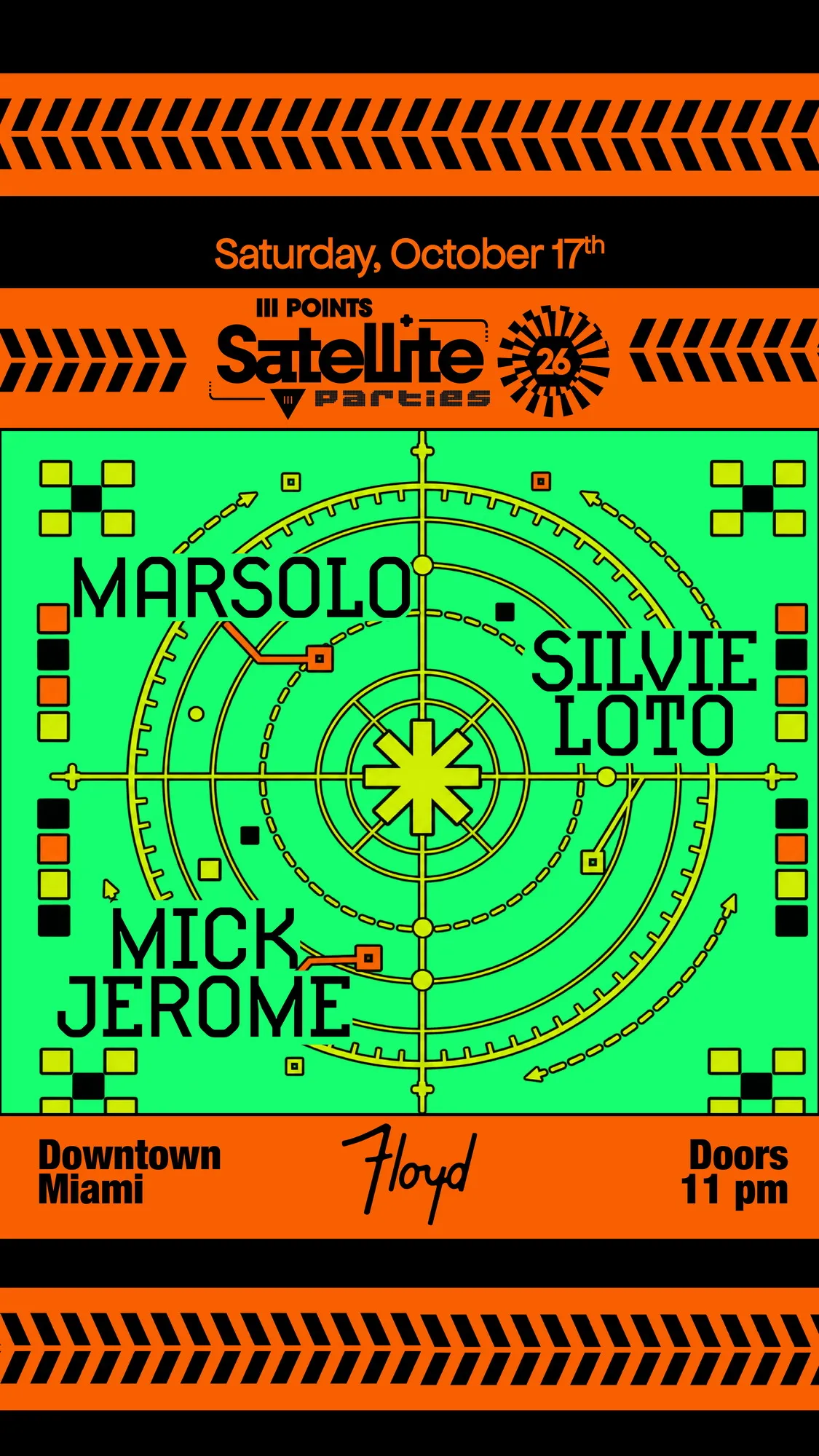 Satellite: Marsolo & Silvie Loto at Floyd Miami flyer