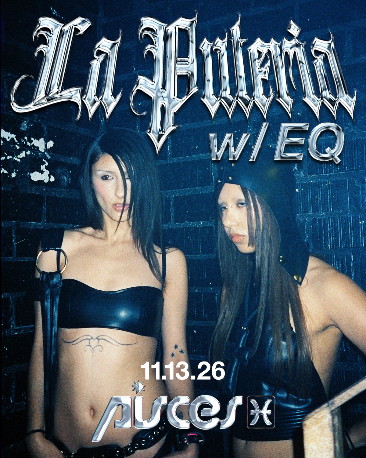 La Puteria with EQ at Pisces flyer