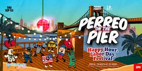 Labor Day Weekend Thursday Happy Hour Reggaeton Latin Party at Watermark flyer