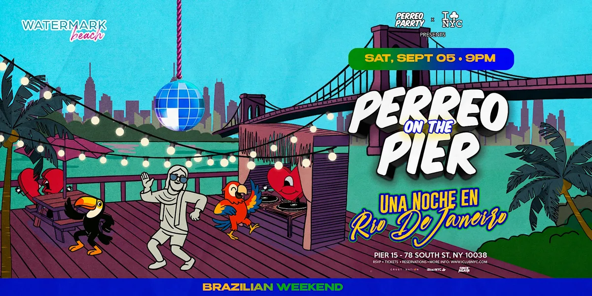 Brazil Independence Funk & Reggaeton Party Watermark Beach at Watermark flyer