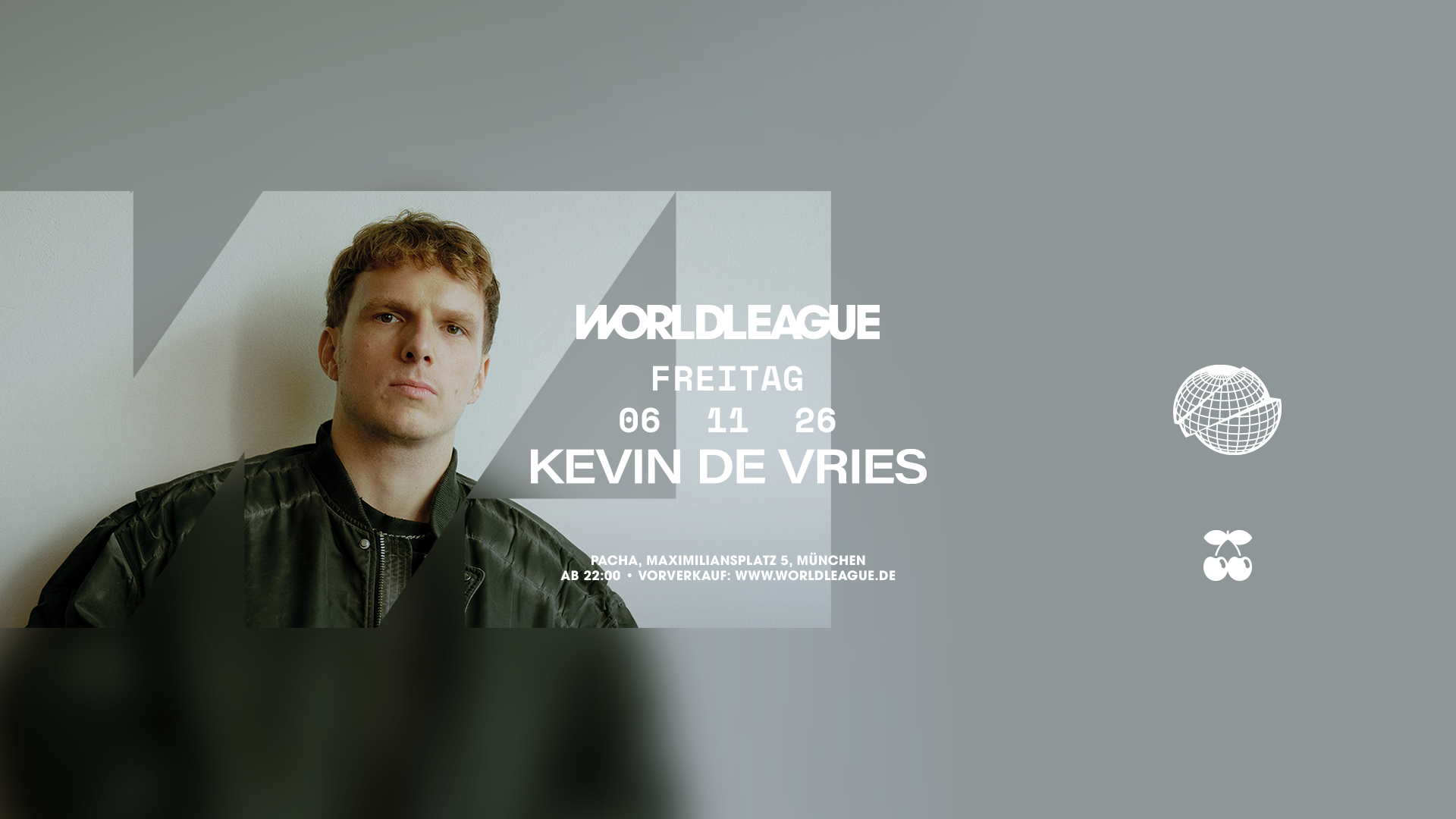 World League with Kevin de Vries at Pacha flyer