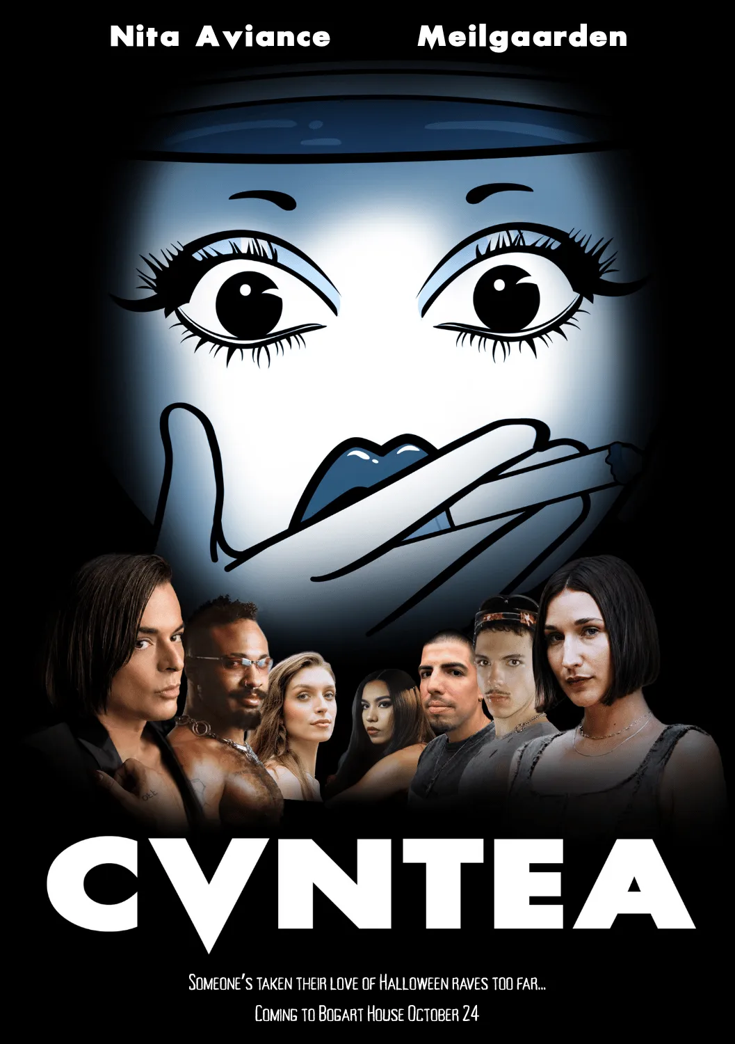 CvnTea: A Spooky Soirée...for C*nts at Bogart House flyer
