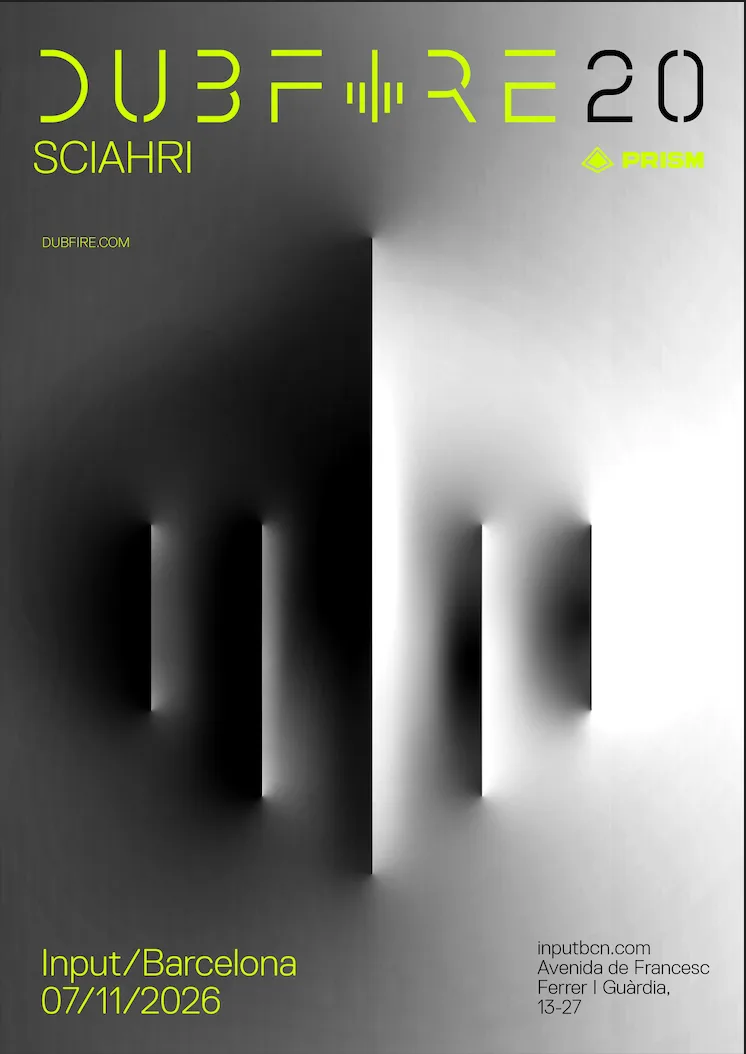 PRISM pres Dubfire 20 at INPUT - High Fidelity Dance Club flyer
