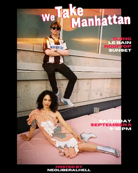 WE TAKE MANHATTAN AT SUNSET at Le Bain flyer