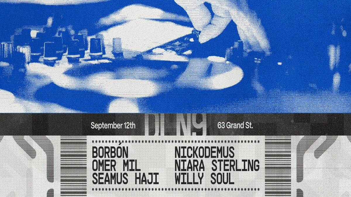 Nickodemus, Niara Sterling, Willy Soul, Seamus Haji, Borbón, Omer Mil - Dead Letter No.9 at Dead Letter No. 9 flyer