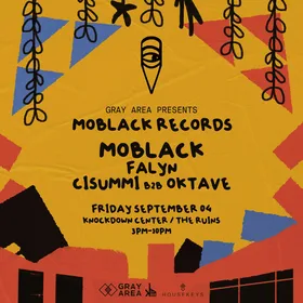 MoBlack Records Open-Air Takeover at Knockdown Center flyer