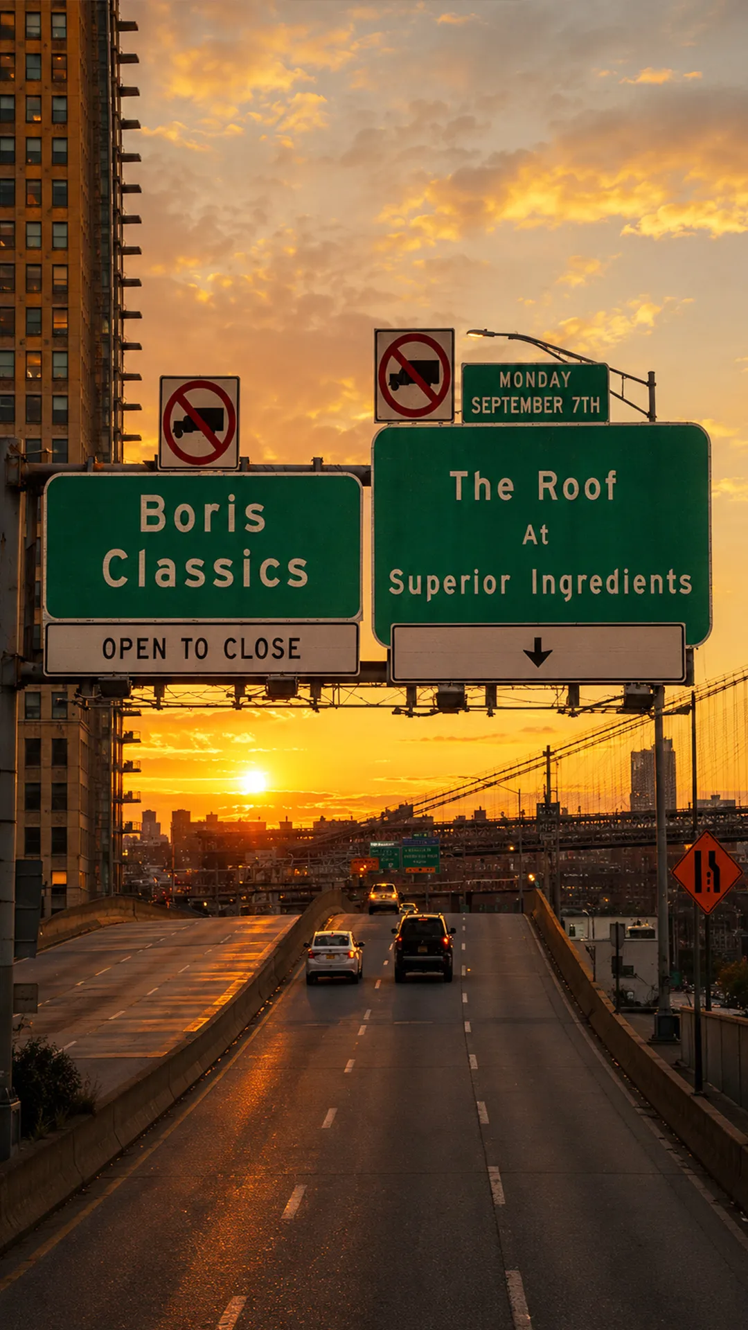 Boris Classics - open X close (ROOFTOP) at Superior Ingredients flyer