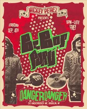 Mickey Perez (Public Service) presents Bebop Porú at Danger Danger flyer