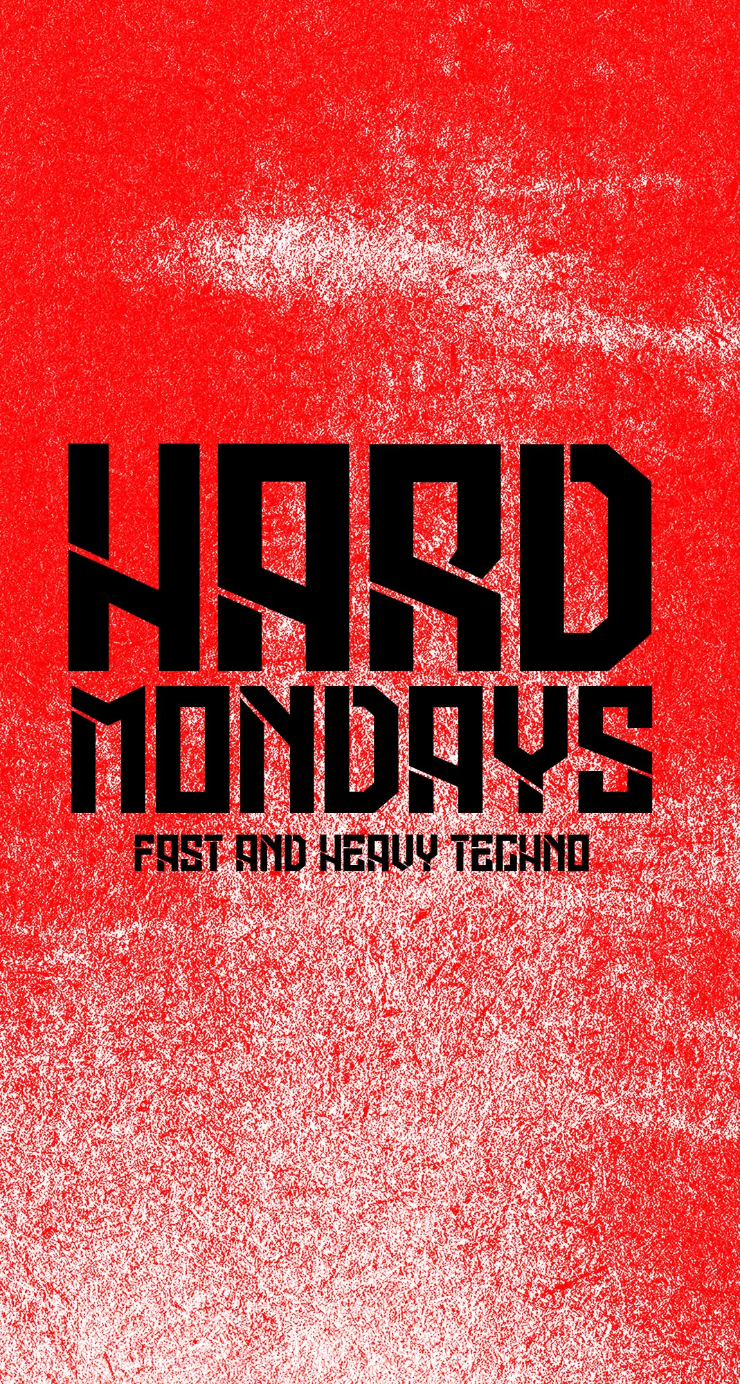 Hard Mondays Amsterdam - HARD TECHNO NIGHT at Club John Doe flyer