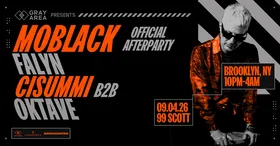 MoBlack Afterparty at 99 Scott Ave flyer