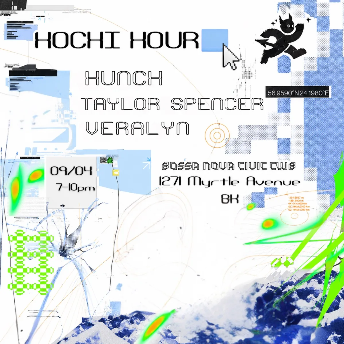 HOCHI HOUR at Bossa Nova Civic Club flyer