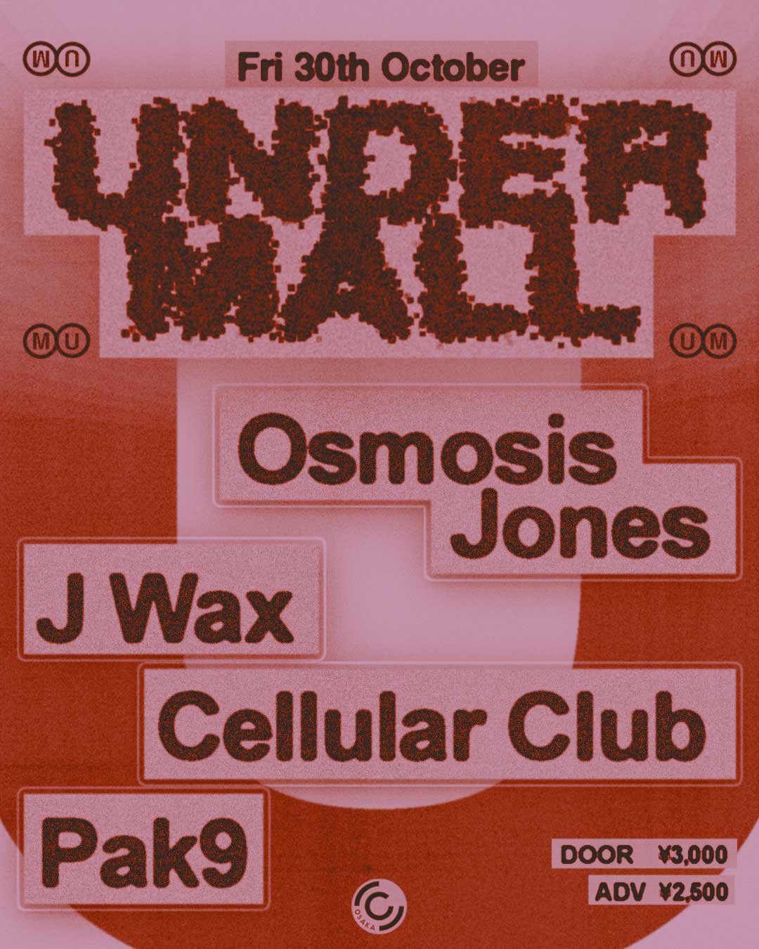 UNDERMALL vol.4 at Circus flyer