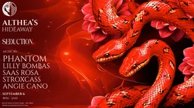 Seduction at Althea's Rooftop flyer