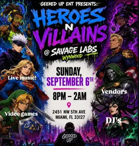 Around the Corner at Savage Labs flyer