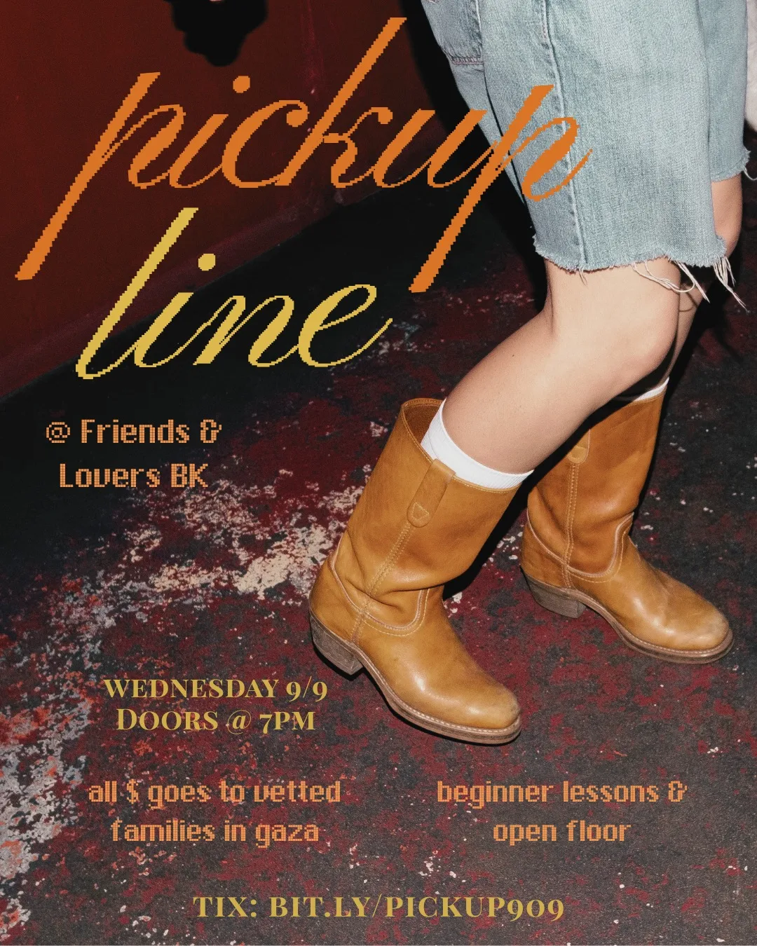 Cowboy Cupid at Friends & Lovers flyer