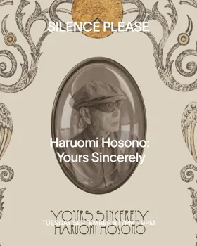 Haruomi Hosono: Yours Sincerely at Silence Please flyer